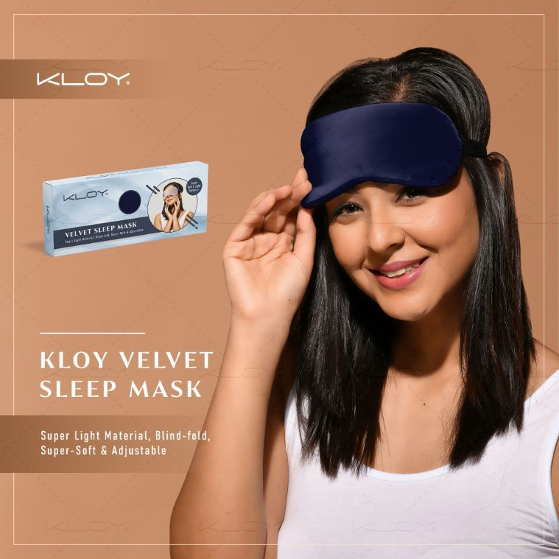 Breathable Sleep Eye Mask - Blue