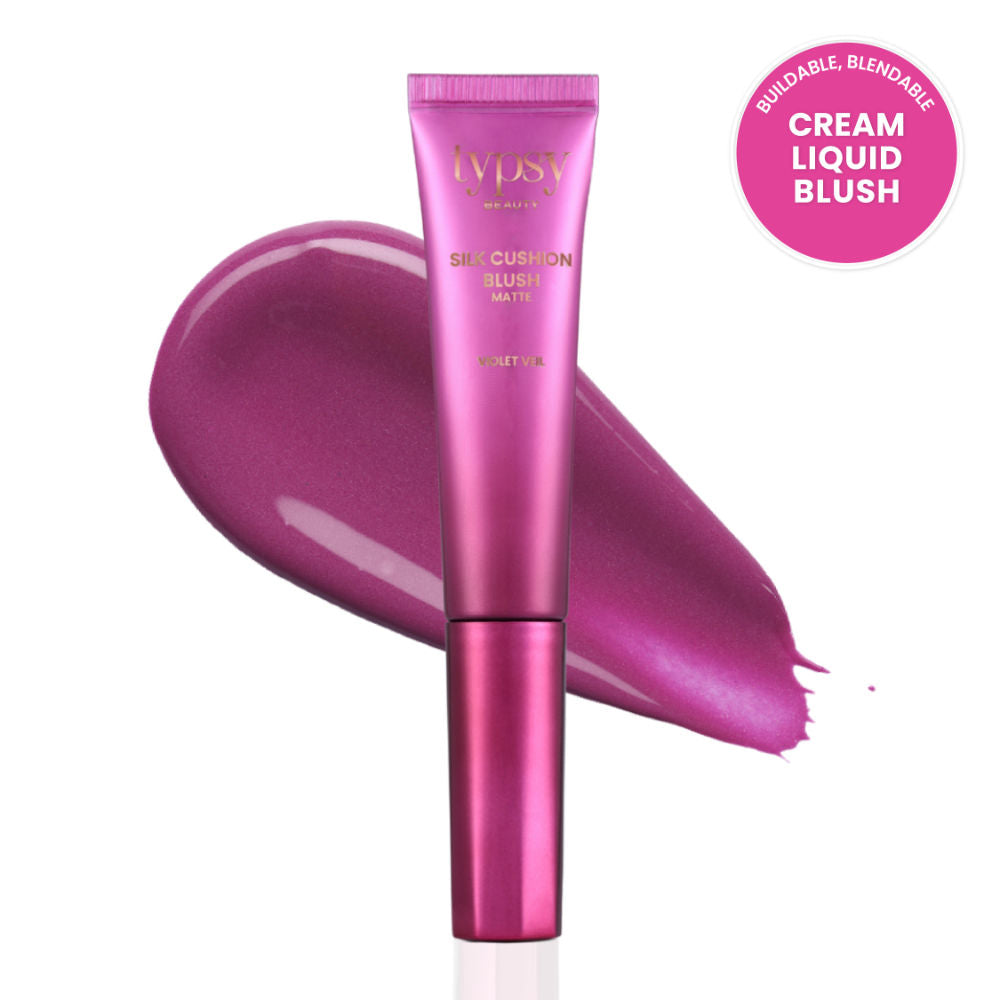 Silk Cushion Blush - Voilet Veil