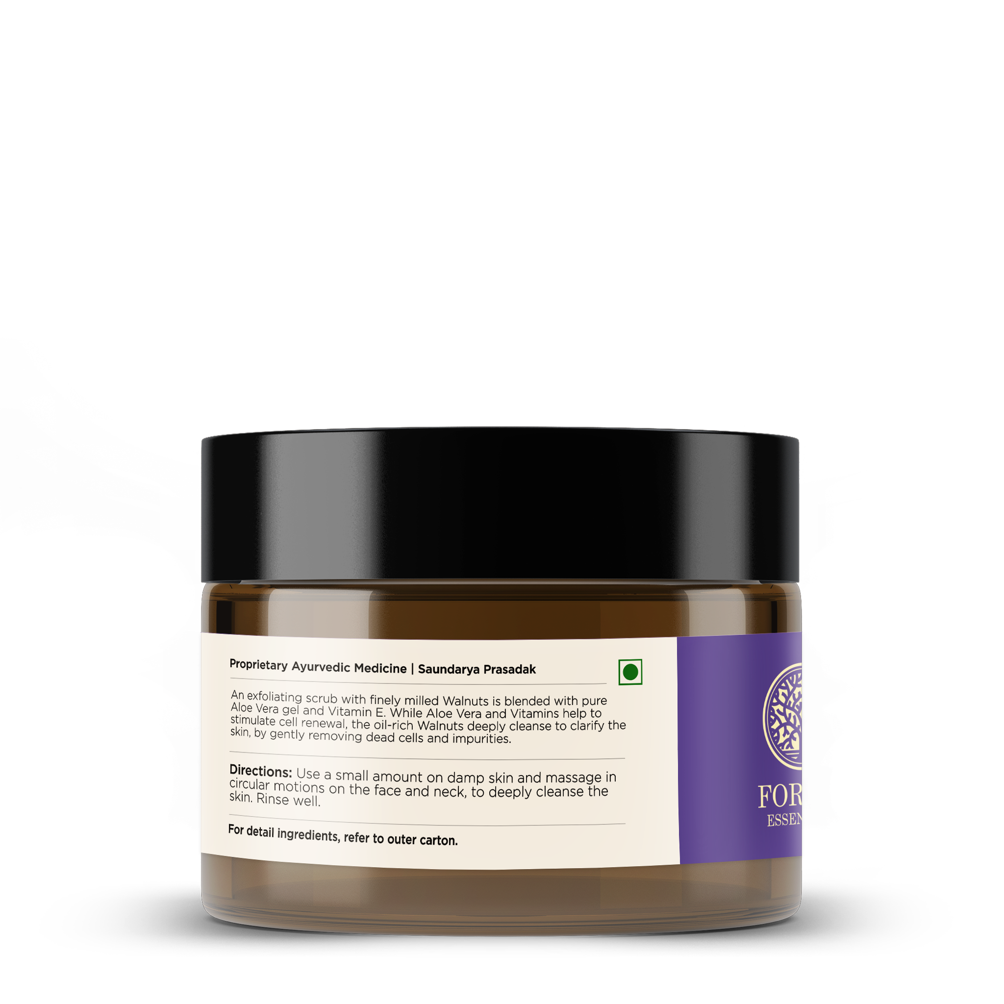 Walnut Facial Gel Scrub Ayurvedic Tan Removal Walnut Scrub