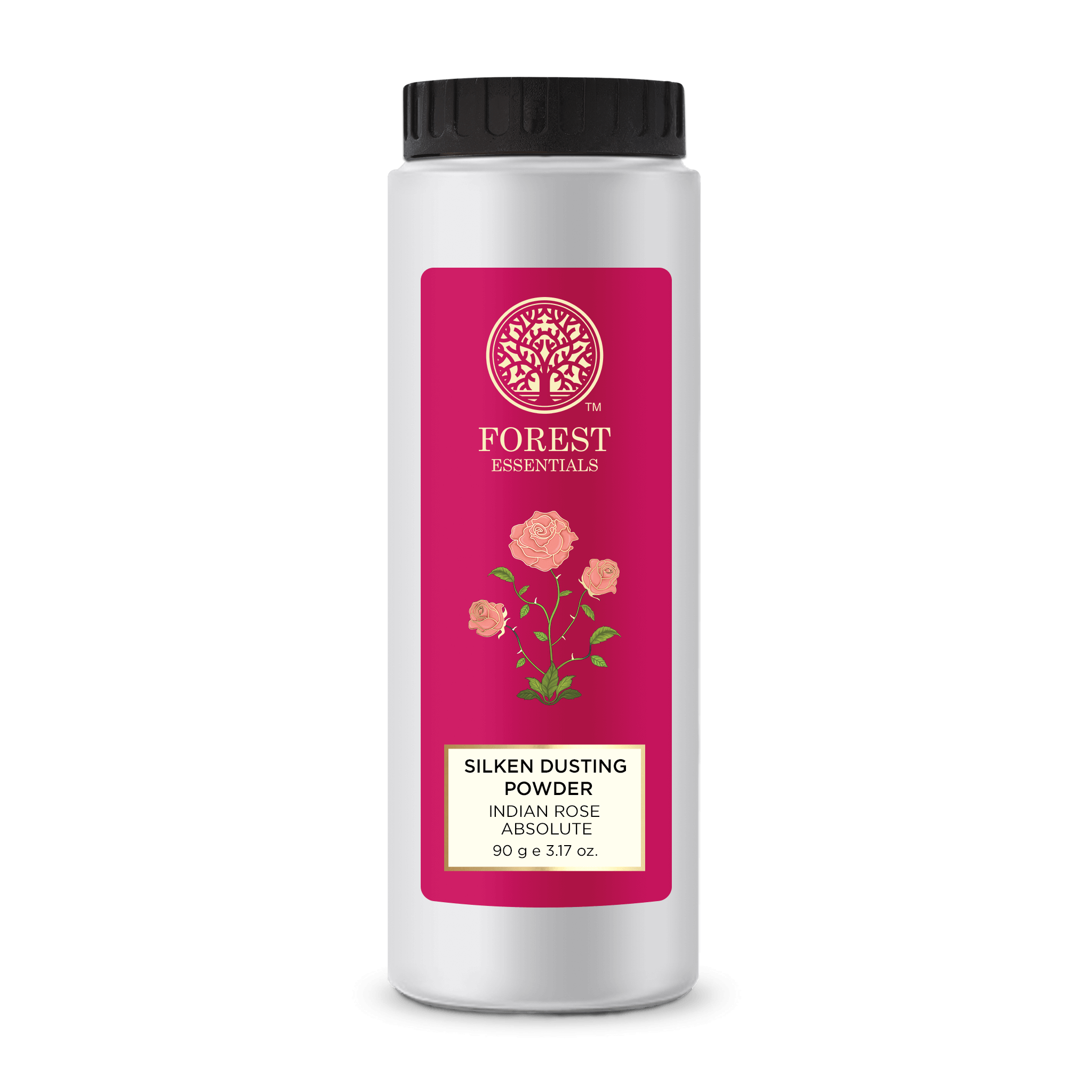 Silken Dusting Powder Indian Rose Natural Powder - Highly Absorbent