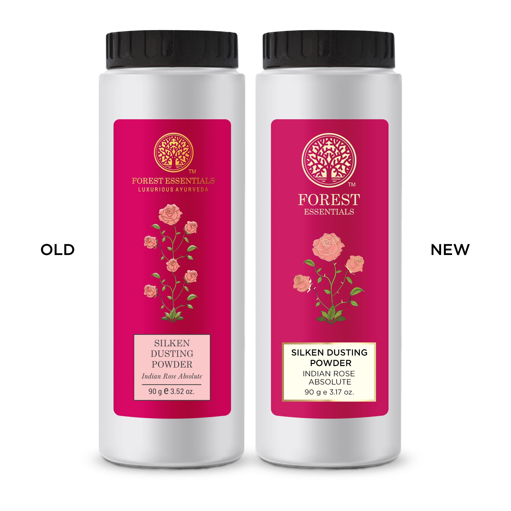 Silken Dusting Powder Indian Rose Natural Powder - Highly Absorbent