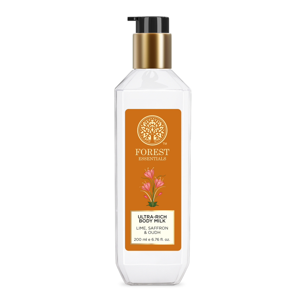 Ultra-Rich Lime Saffron & Oudh Natural Body Milk