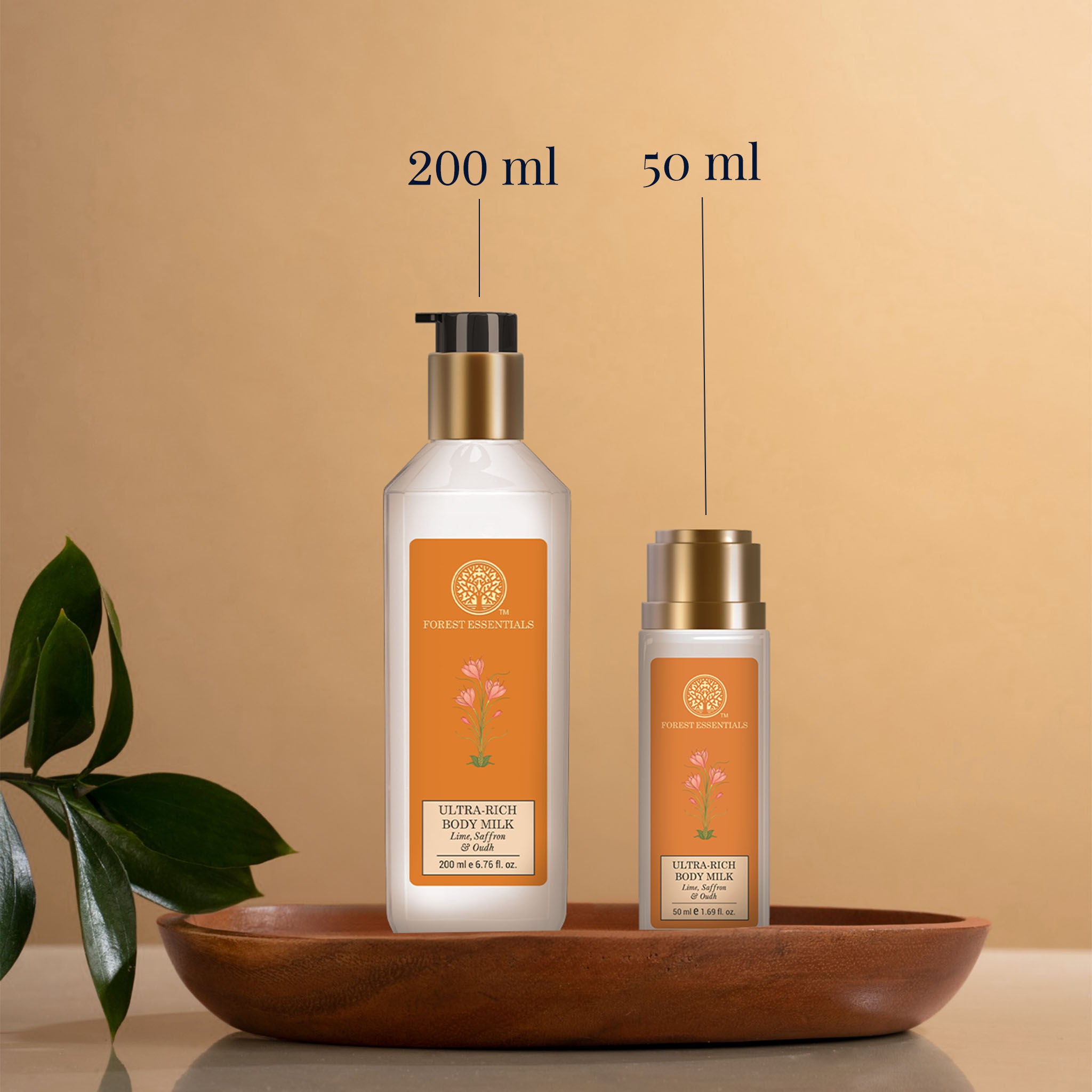 Ultra-Rich Lime Saffron & Oudh Natural Body Milk