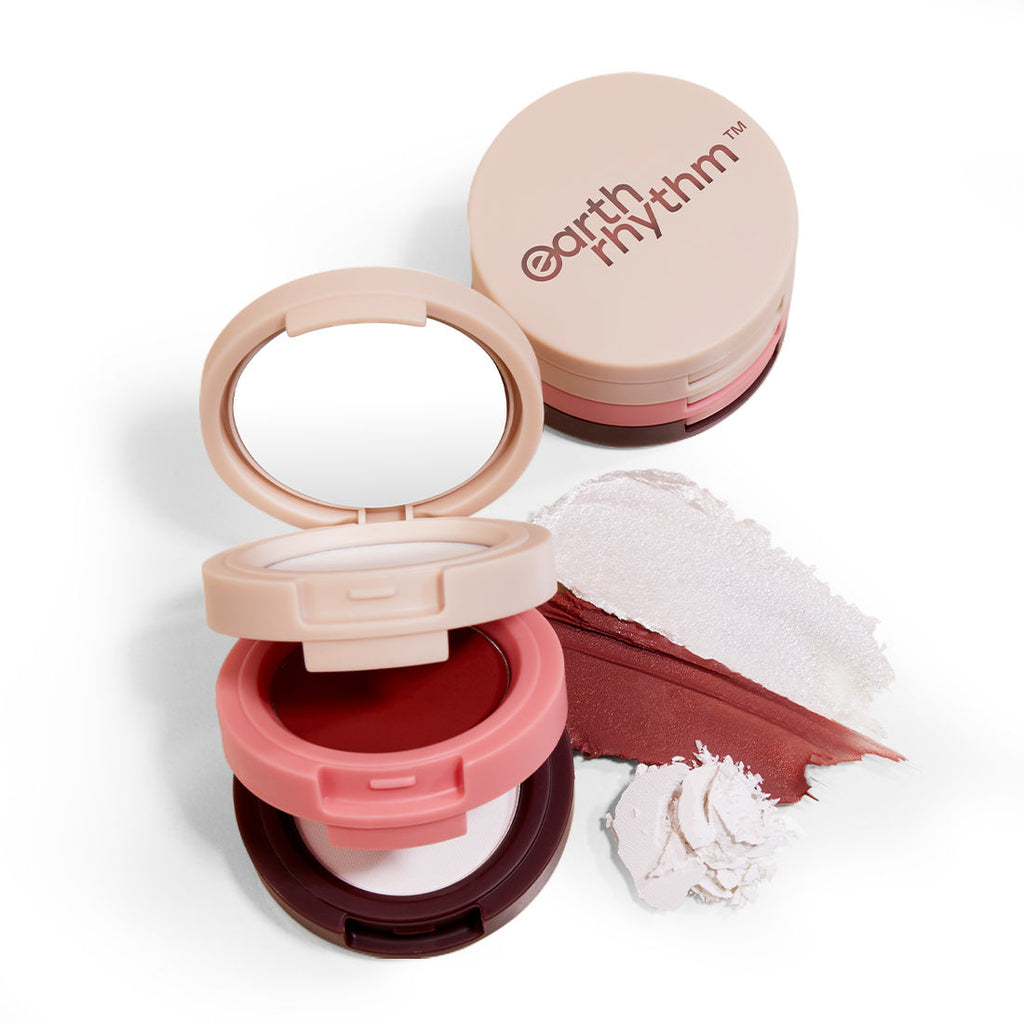Dab Set Go 3-In-1 Face Palette - Chardonnay
