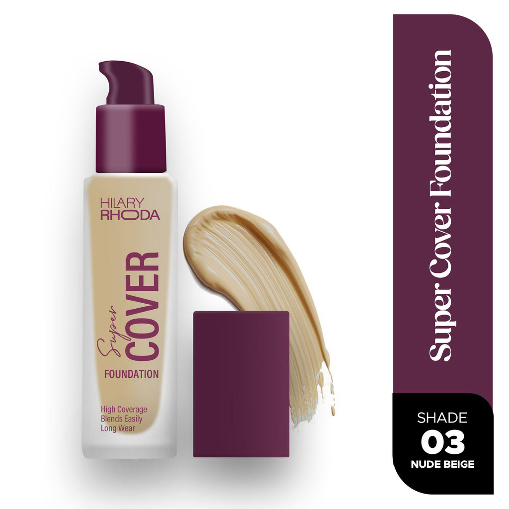 Super Cover Waterproof Foundation - Nude Beige 03