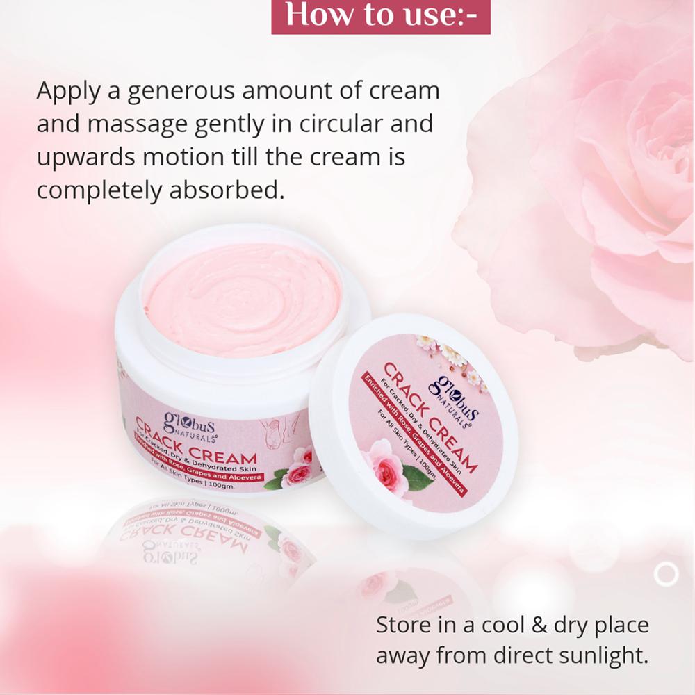 Heels & Feet Crack Cream Enriched with Aloevera Grapes & Rose