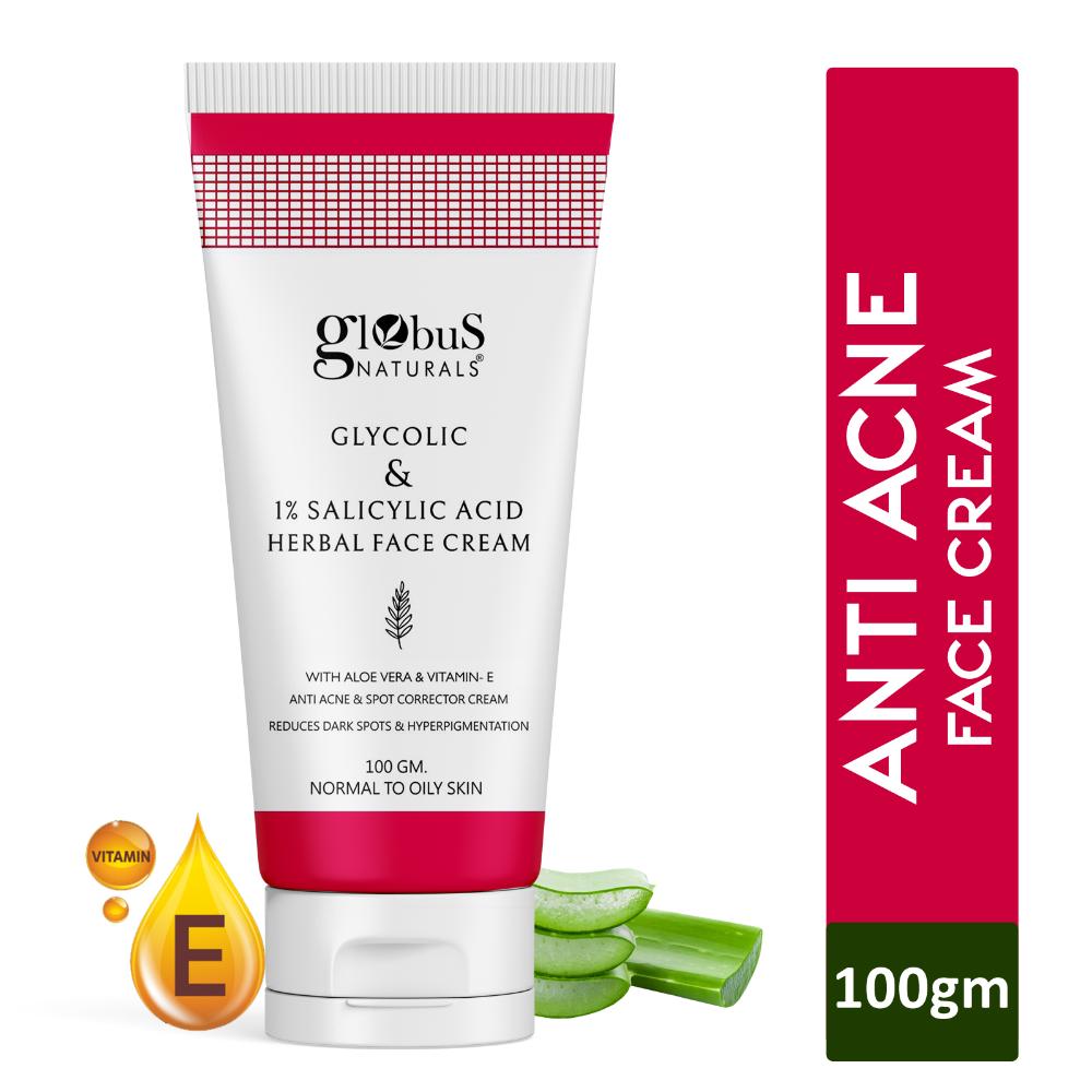 Glycolic & 1% Salicylic Acid Herbal Face Cream