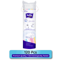 Cotton Pads, 100% Cotton, Double Sided, Makeup Removal, Nail Polish Removal - Pack of 1