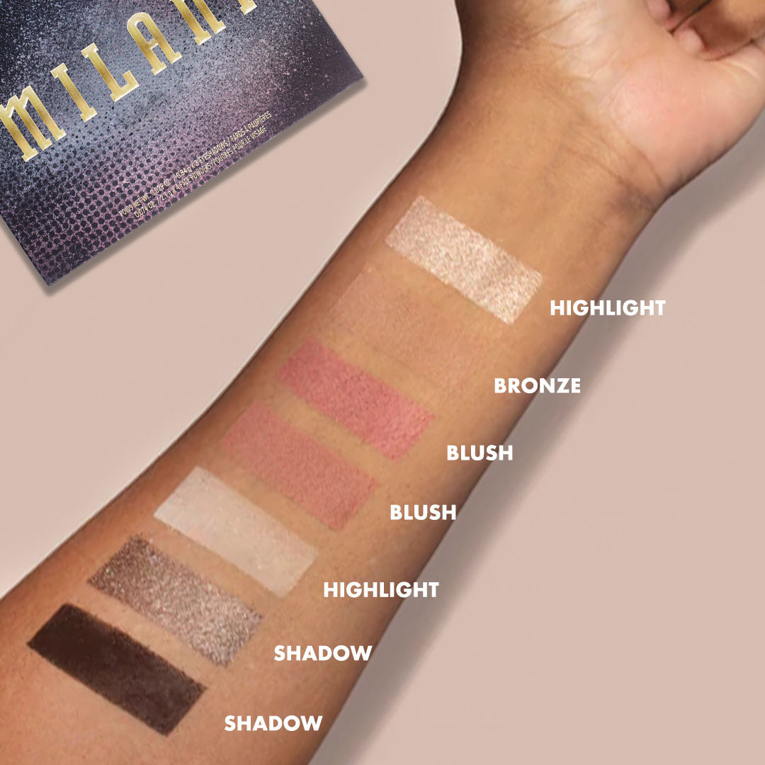 All-Inclusive Eye, Cheek & Face Palette - Smokey