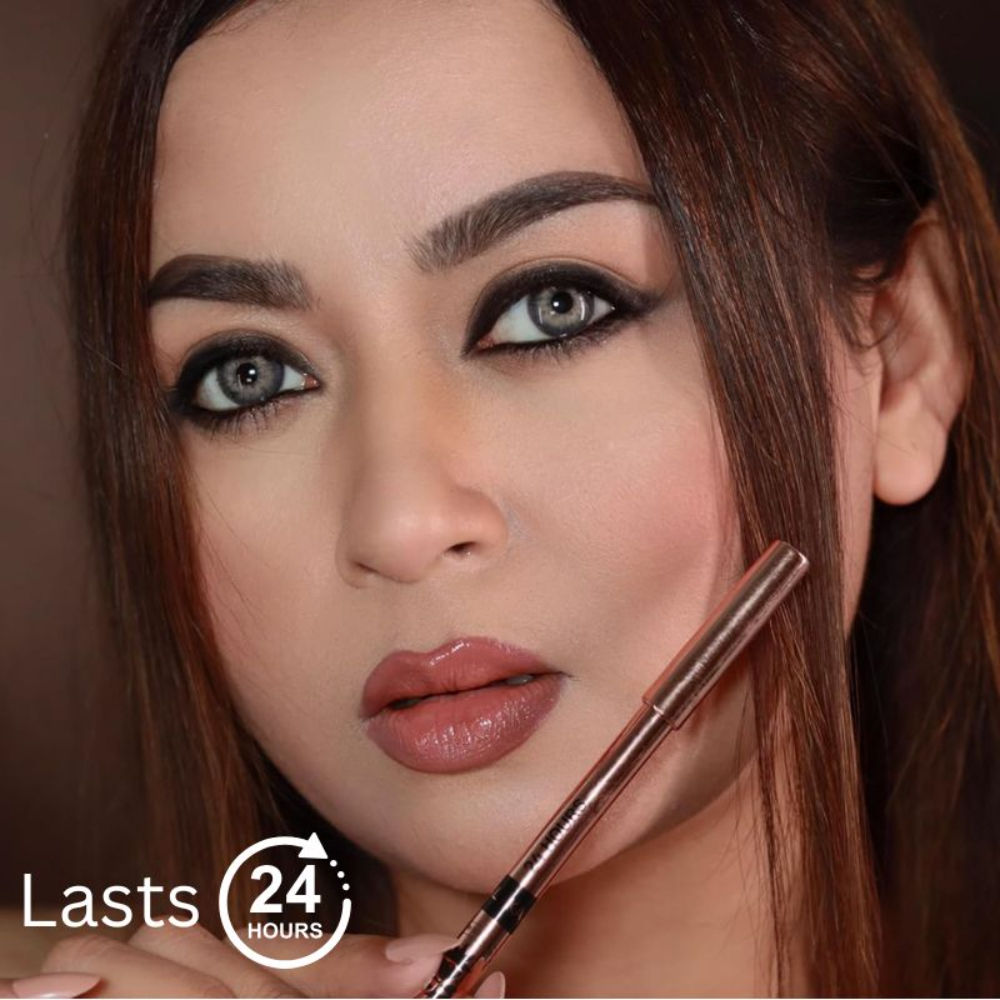 24 Hour Black Kajal, Long Lasting, Smudge Proof, Waterproof, Deep Black, 1.5gm
