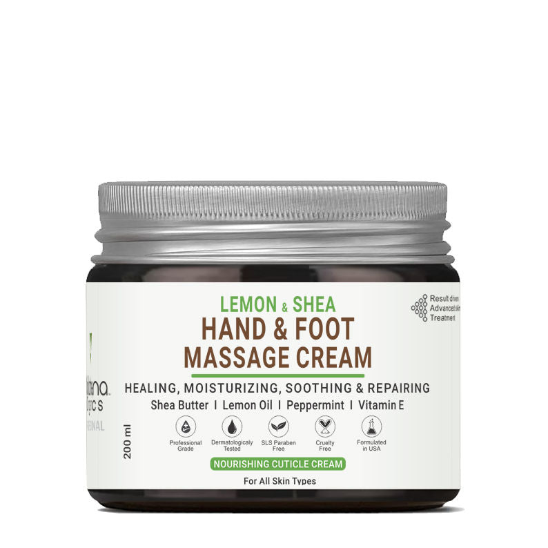 Organics Lemon & Shea Hand And Foot Whitening Massage Cream