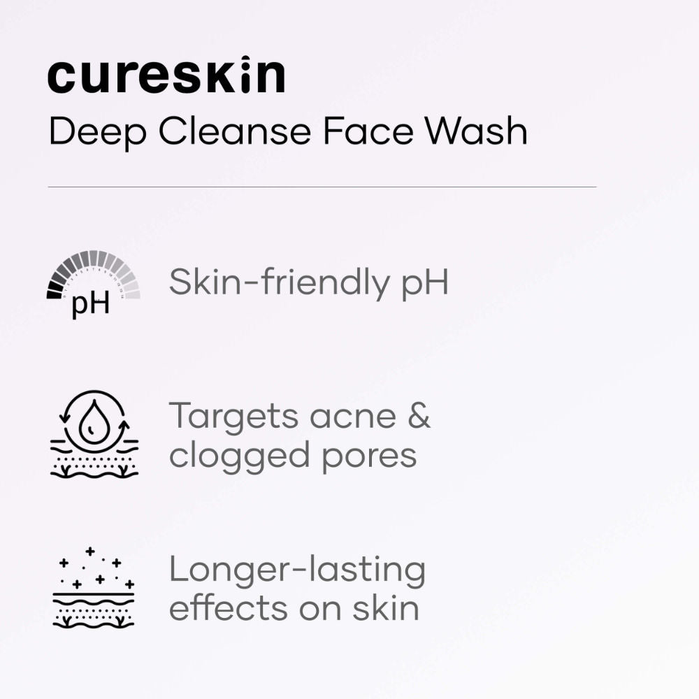 Deep Cleanse Salicylic Acid Face Wash