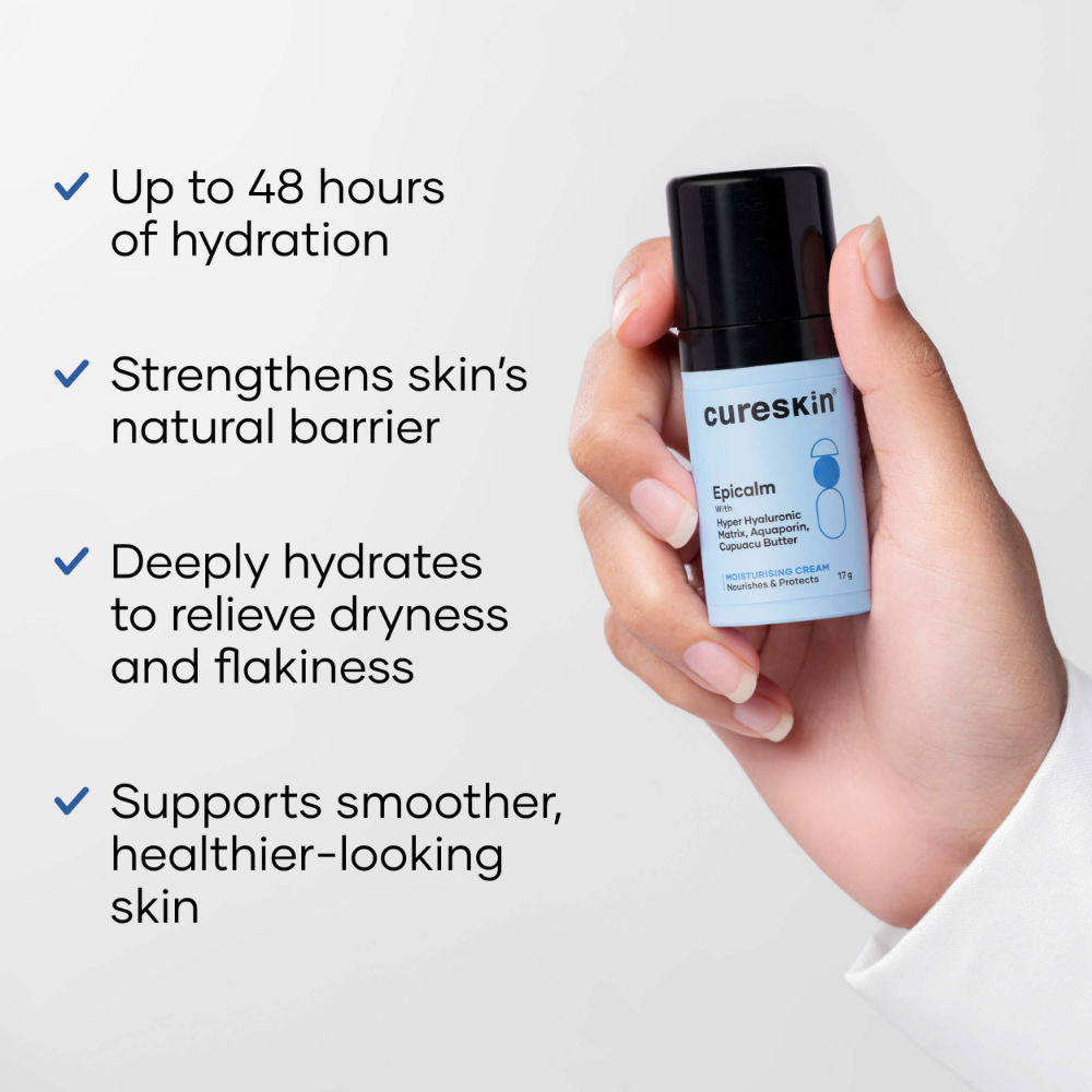 Epicalm Moisturising Cream With Hyper Hyaluronic Matrix, Aquaporin And Cupuacu Butter