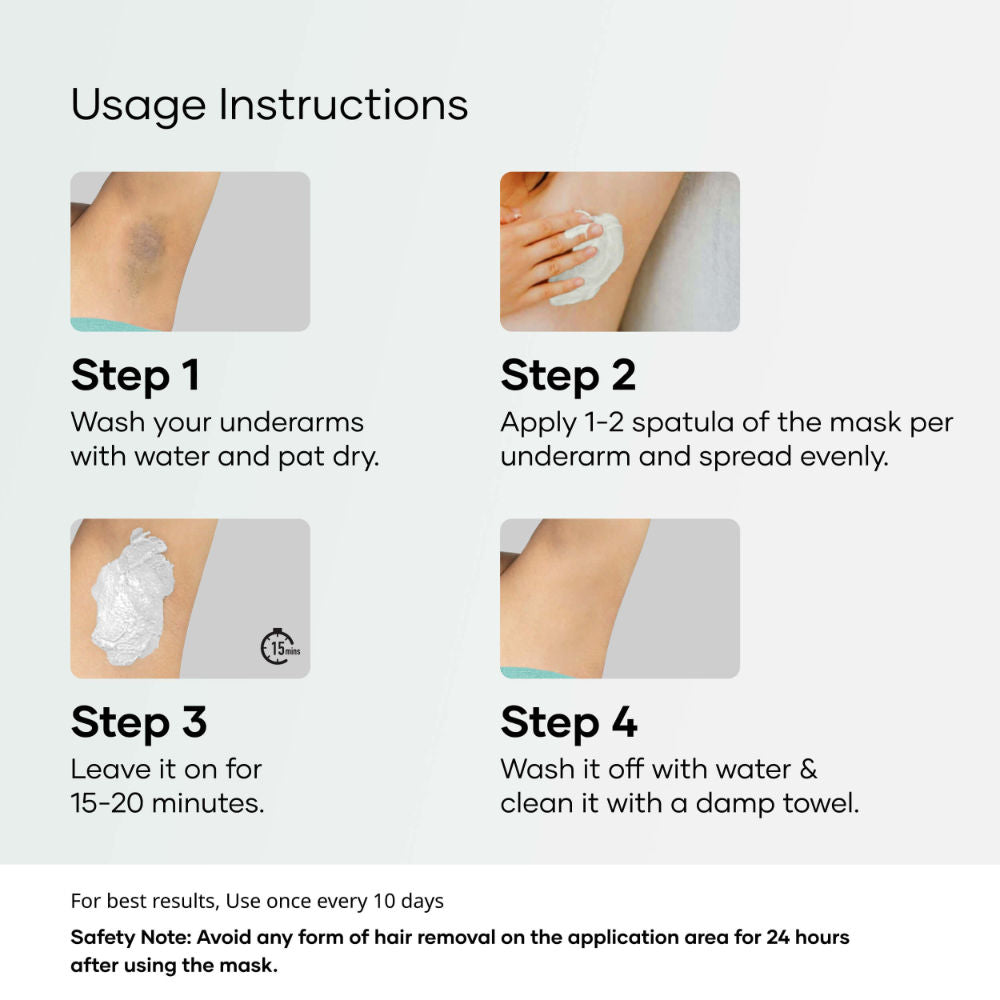 Under Arm Brightening Cream Mask With Papaya & Sweet Orange