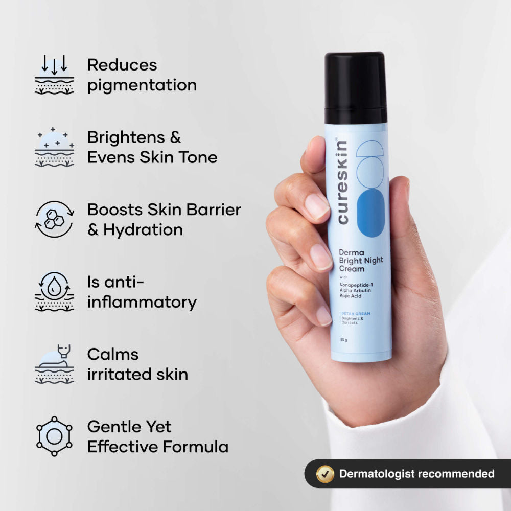 Kojic Acid Face Cream Detan Night Cream