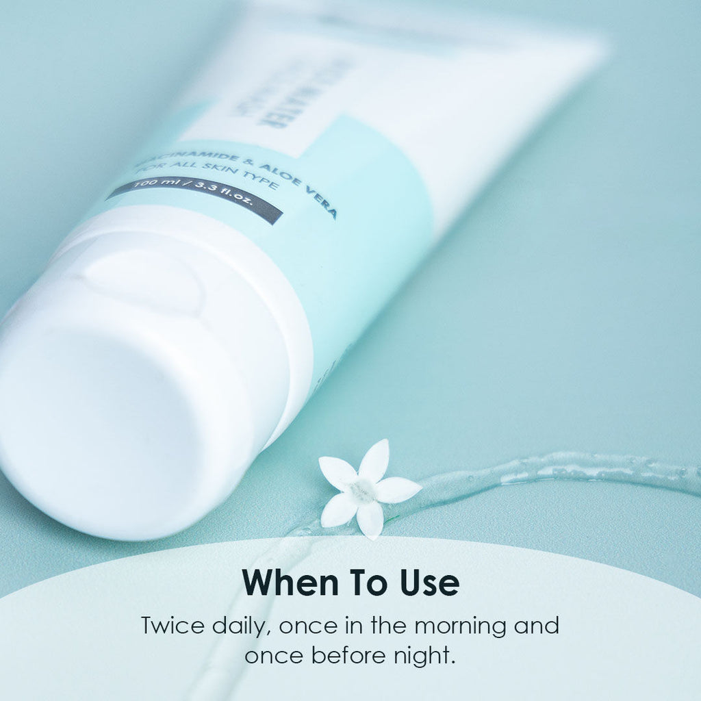 Rice Water Face Wash With Glycerin & Aloevera Extract