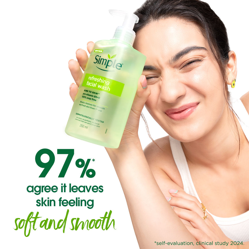Refreshing Facial Wash, 100% Soap-Free | Perfect for Sensitive Skin