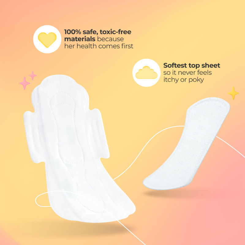 Teen Comfort Pack - Sanitary Pads and Panty Liners