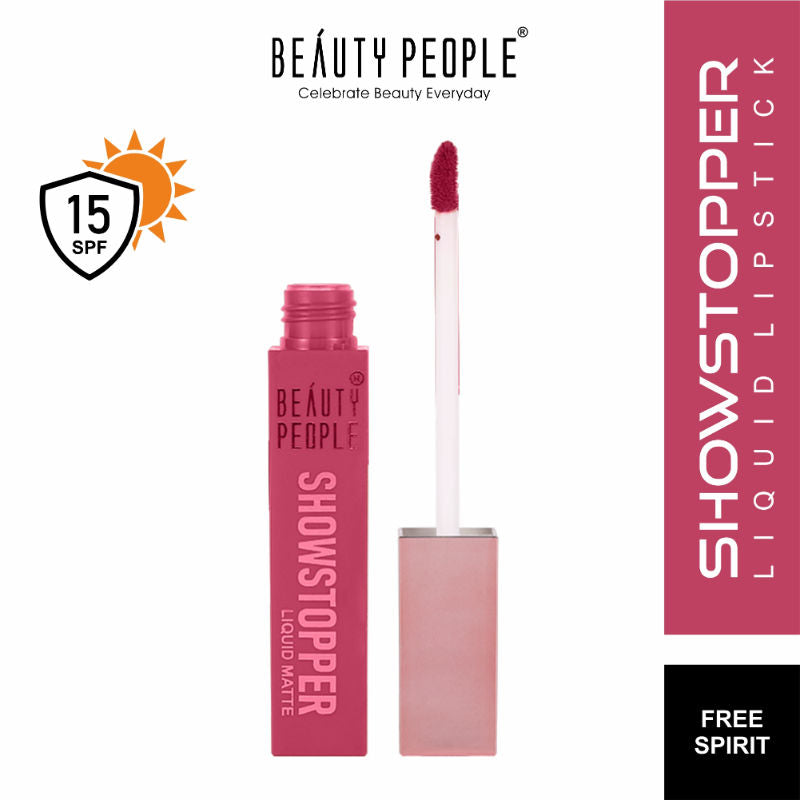 Showstopper Liquid Lip Color With SPF 15 & Vitamin E - Free Spirit
