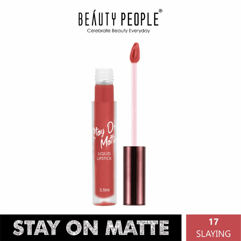 Stay On Matte Liquid Lip Color With SPF 15 - Slaying