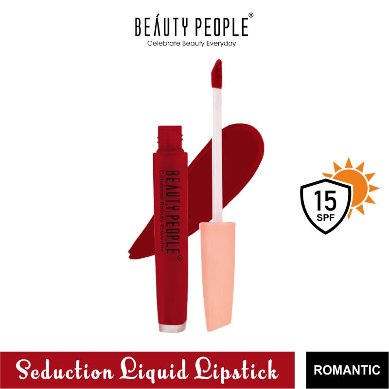 Seduction Liquid Lipstick With Vitamin E & Rose Oil
