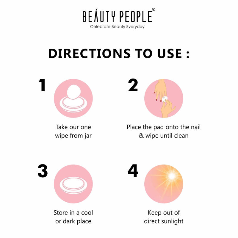 The Stripper To The Go Nail Polish Remover Travel Pads - Lemon