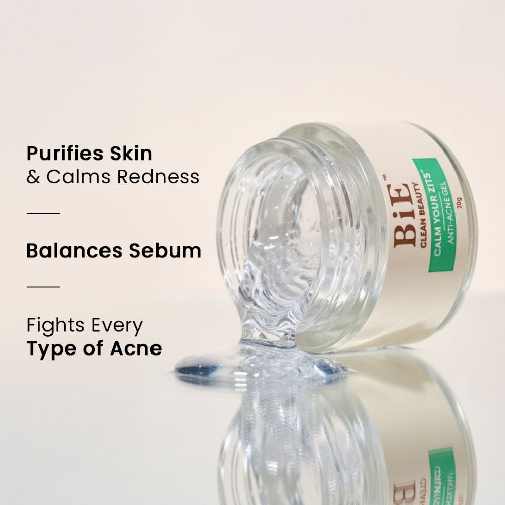 BiE Calm Your Zits - Anti Acne Gel for Spot Correction and Pimple Marks