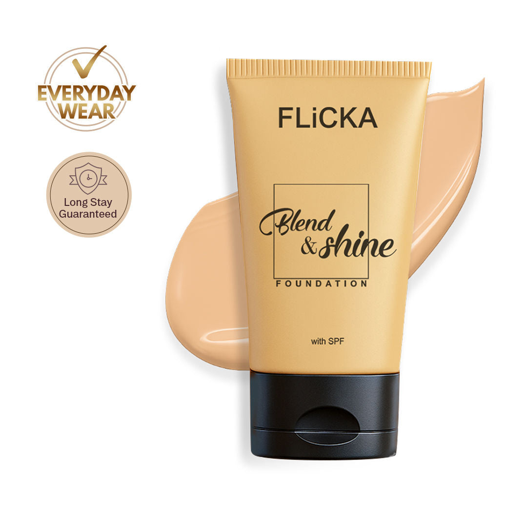 Blend & Shine Lumi - Matte Liquid Foundation Medium To High Coverage All Skin Types