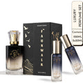 Faunwalk Celestial Noir Men Perfume With 2 Travel Size Mini Included-Smells Like Azzaro