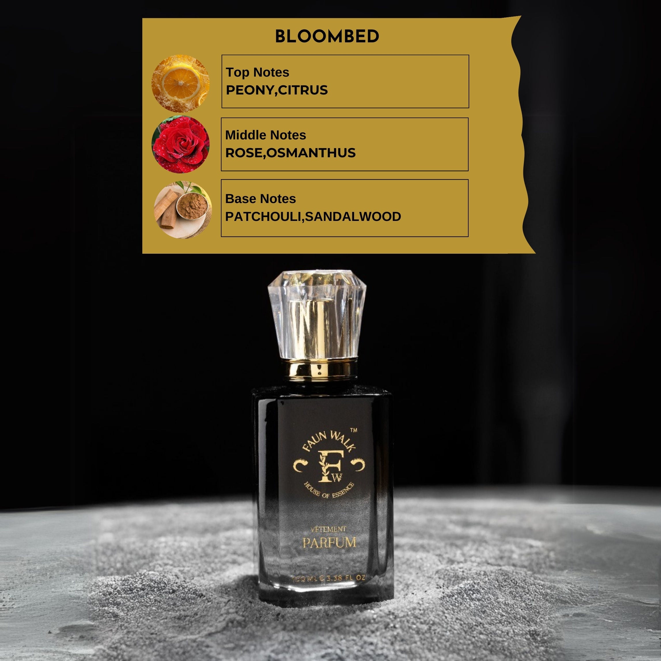 Faunwalk Bloombed Women Perfume With 2 Travel Size Mini Included-Smells Like Gucci Flora