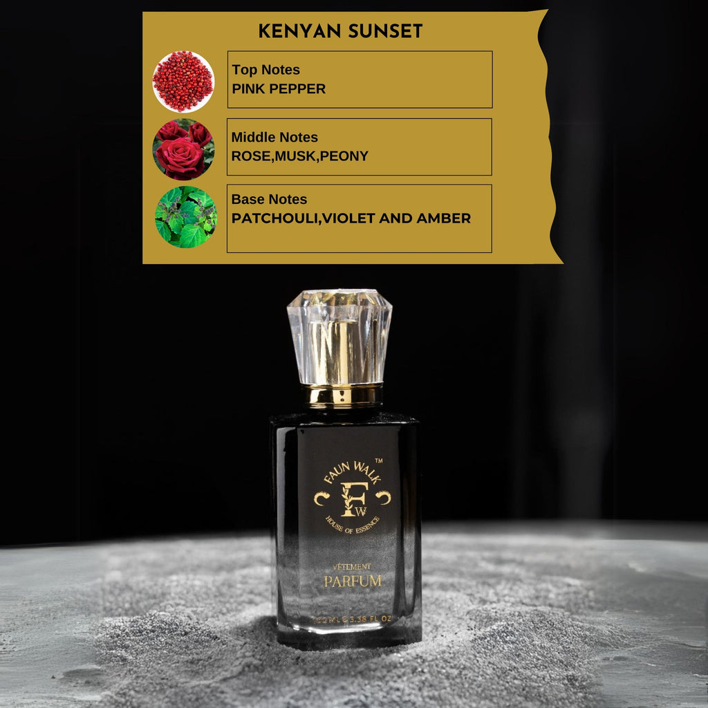 Faunwalk Kenyan Sunset Women Perfume With 2 Travel Size Mini Included-Smells Like Narciso