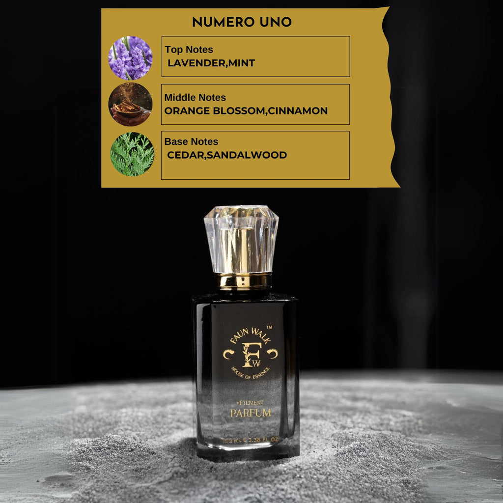Faunwalk Numero Uno Men Perfume With 2 Travel Size Mini Included-Smells Like Chanel No.5