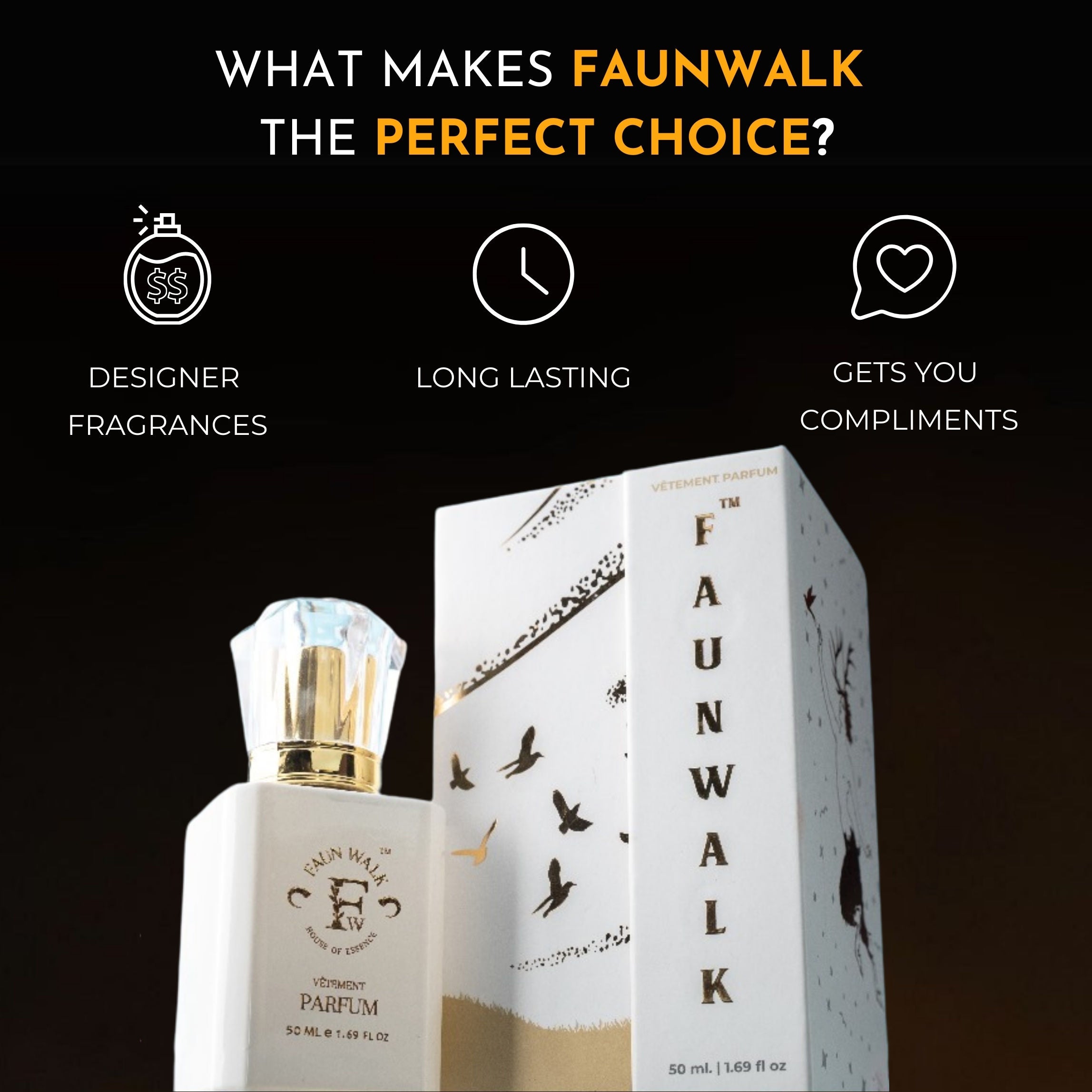 Faunwalk Oudessa Perfume With Travel Size Mini Included-Smells Like Tf Oud Wood