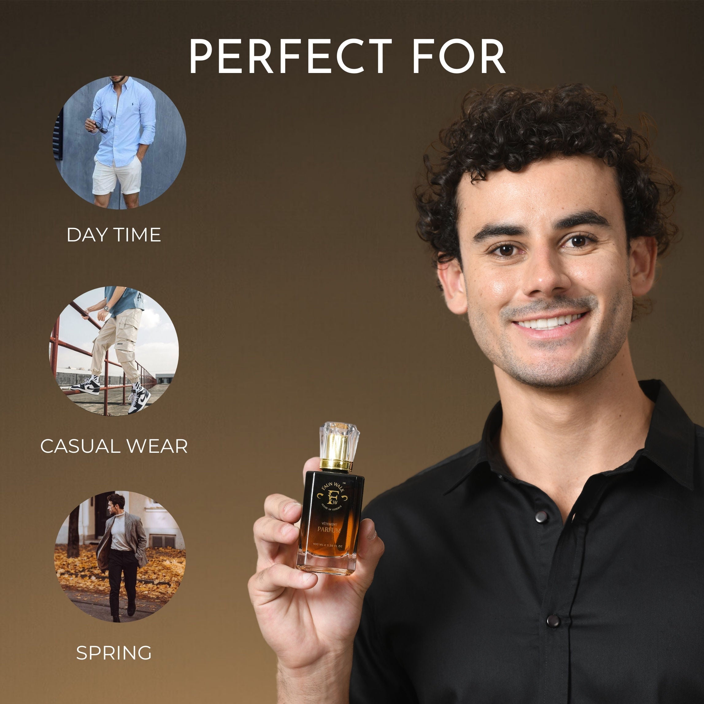 Faunwalk Richie Rich Men Perfume With 2 Travel Size Mini Included-Smells Like One Million