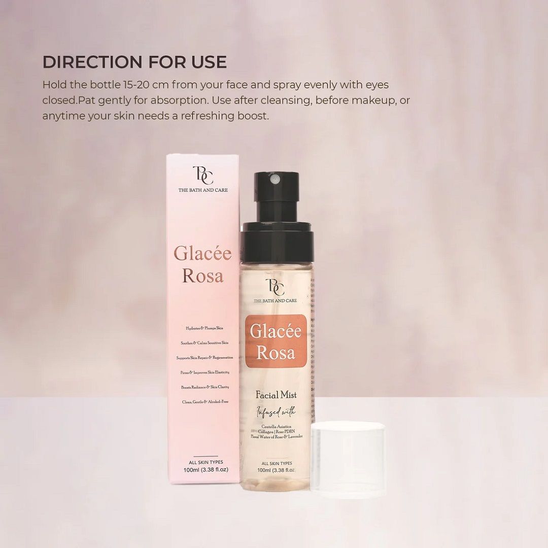 Glacee Rose Facial Mist Toner