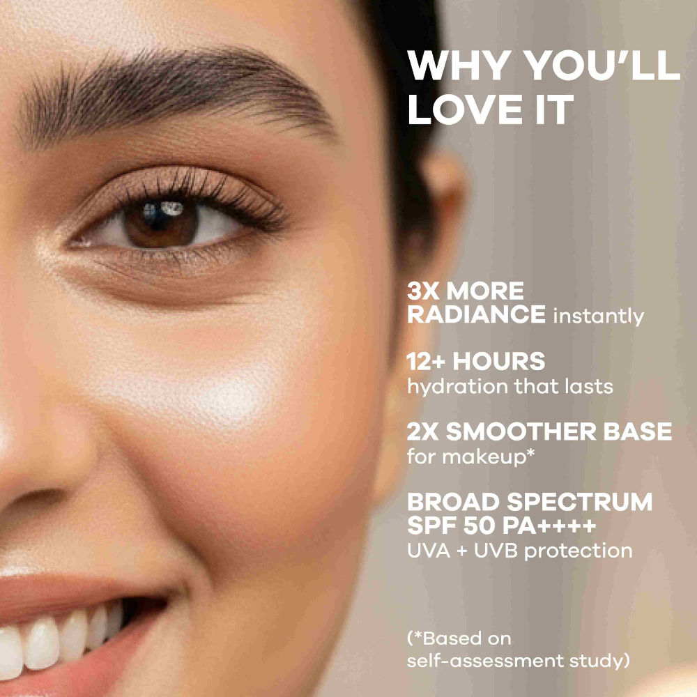 Glow Set Go All Day Strobe Creme Primer + Moisturiser + SPF 50 - Pearly Glow
