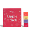 Lippie Stack Box Of 4, Lip Scrub, Lip Serum, Lip Balm and Lip Mask