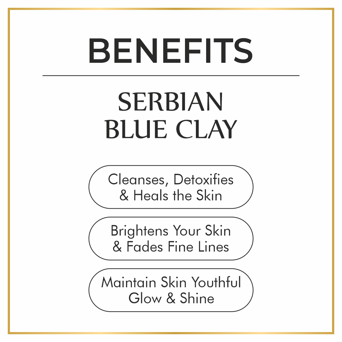 Serbian Blue Clay Mask for Improving Skin Tone