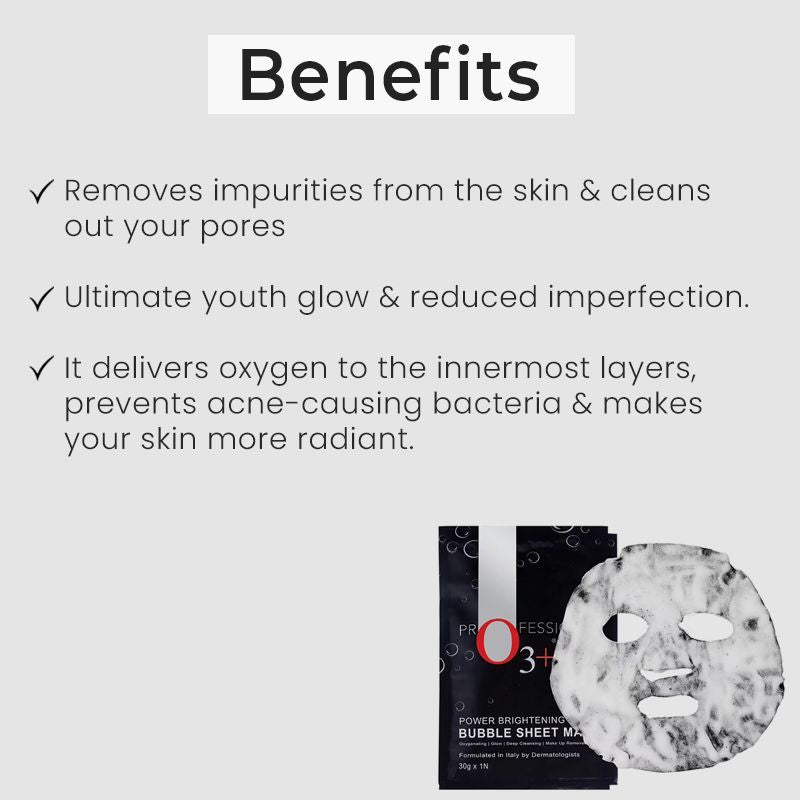 Power Brightening Bubble Sheet Mask