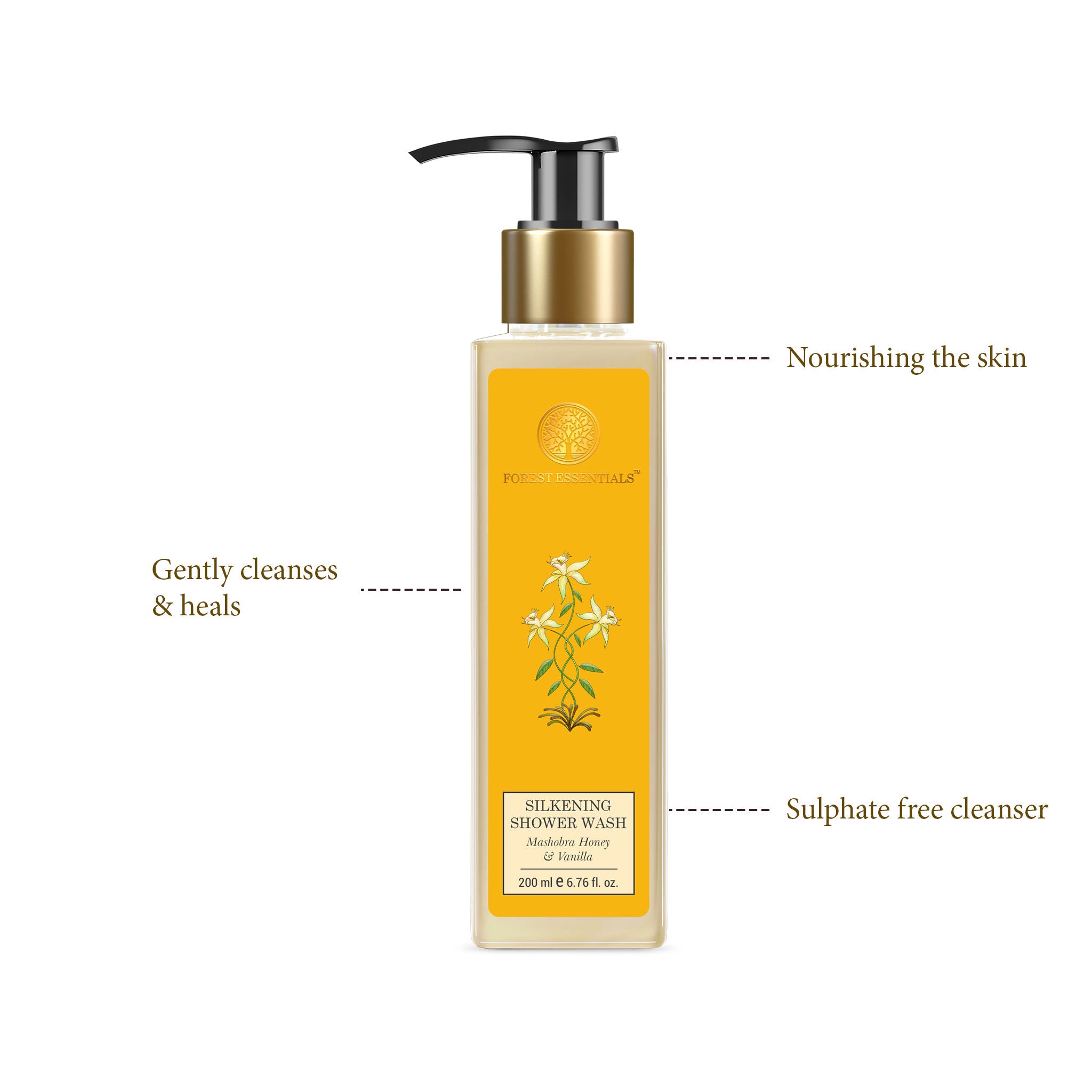 Silkening Shower Wash - Mashobra Honey & Vanilla