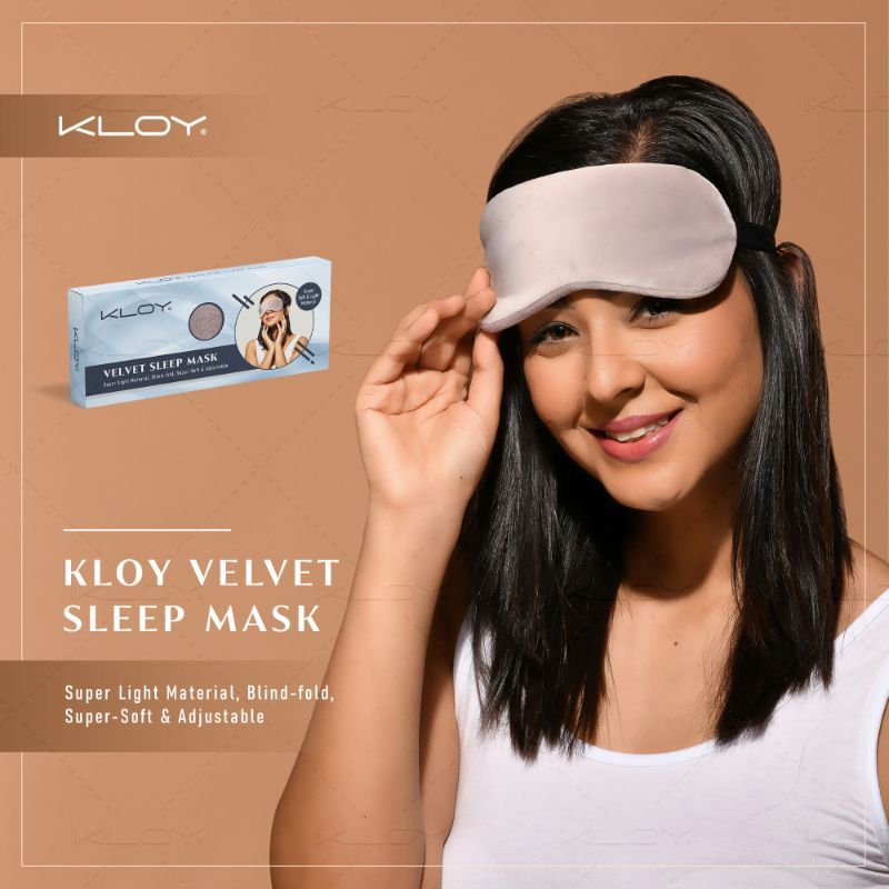 Breathable Sleep Eye Mask - Grey