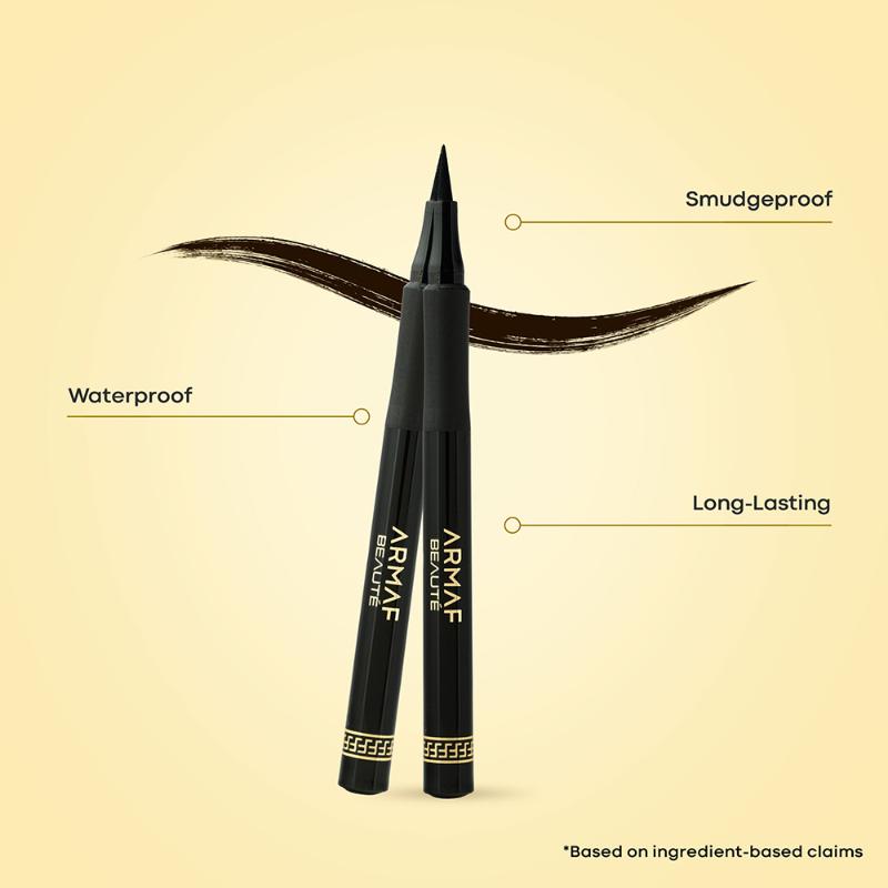 Beaute Noir Diamond Liquid Eyeliner Pen - Intense Black