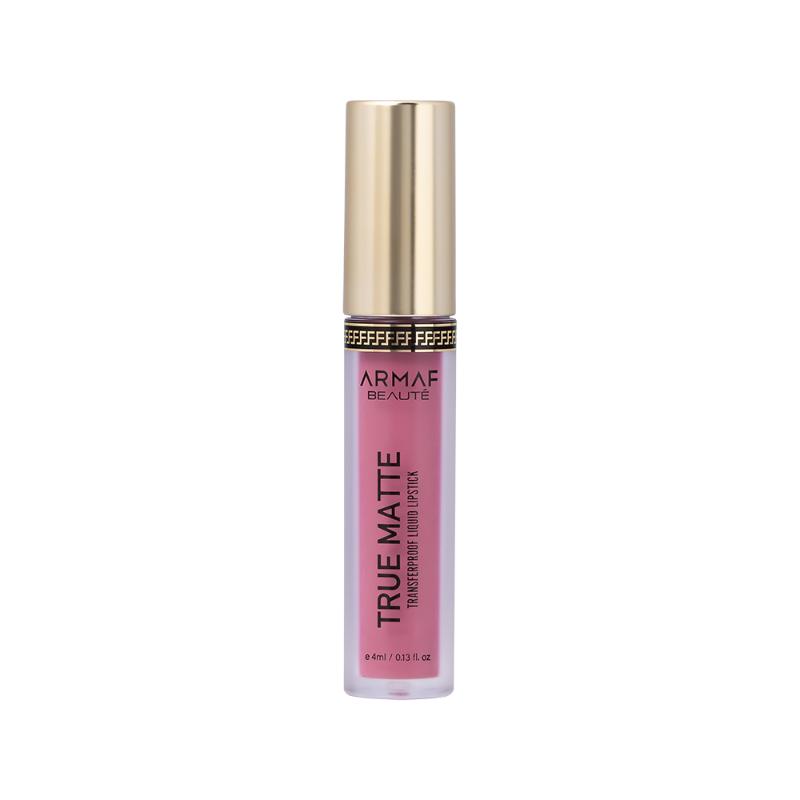Beaute True Matte Transferproof Liquid Lipstick - La Rosa
