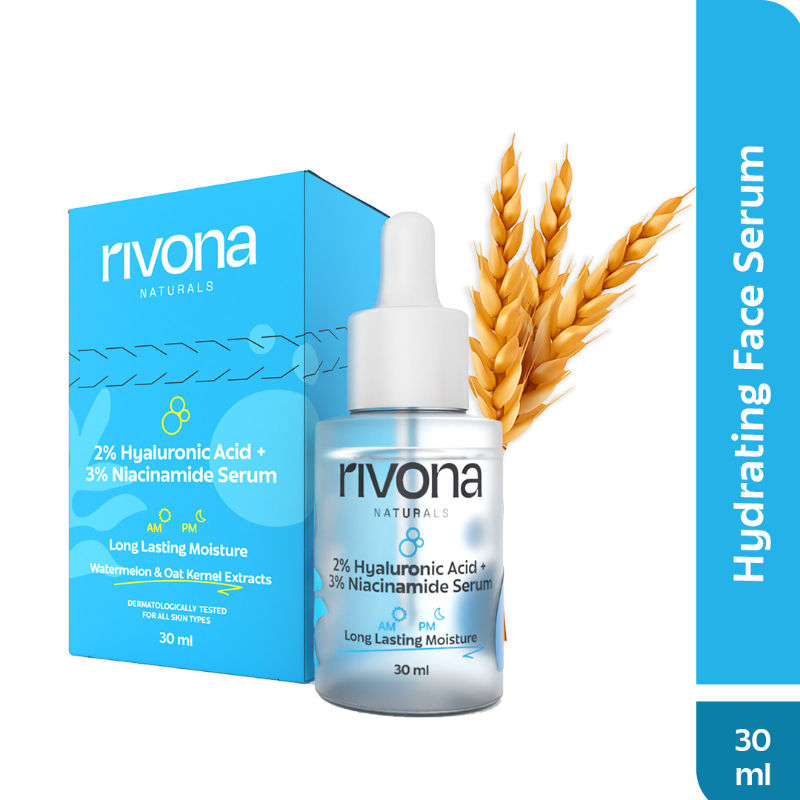 3% Niacinamide 2% Hyaluronic Acid Face Serum- Fades Acne Marks And Blemishes