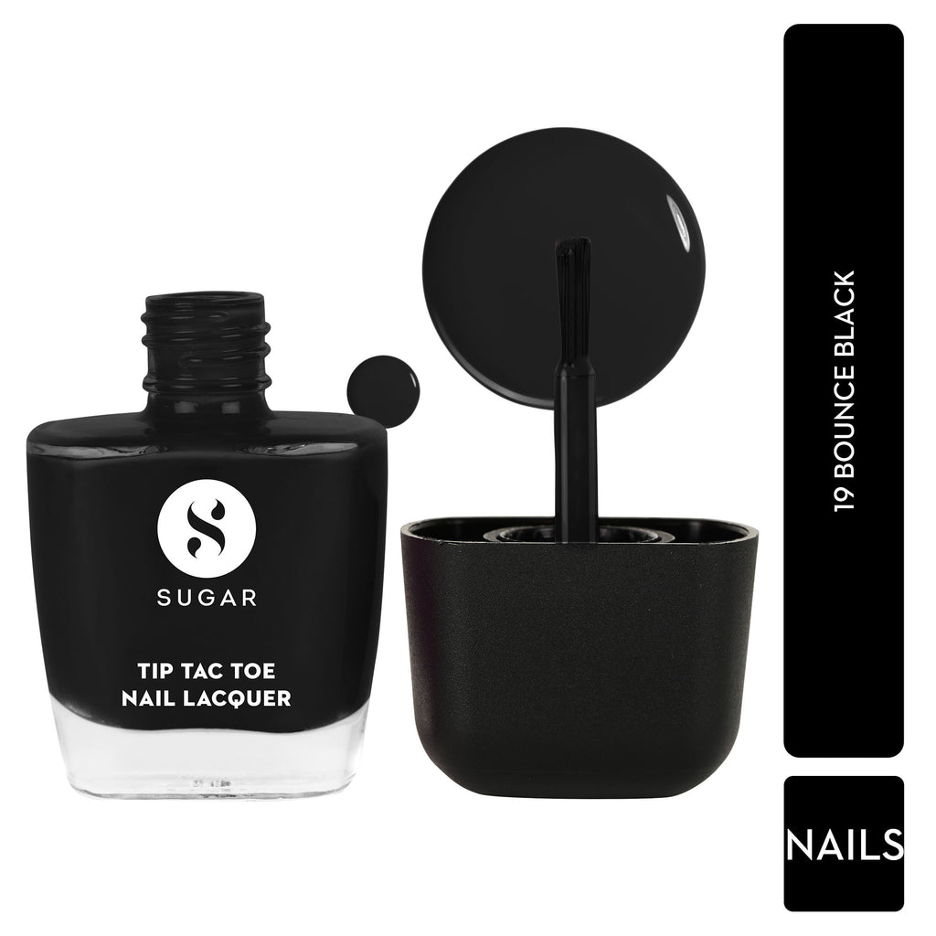Tip Tac Toe Nail Lacquer Classic - 19 Bounce Black