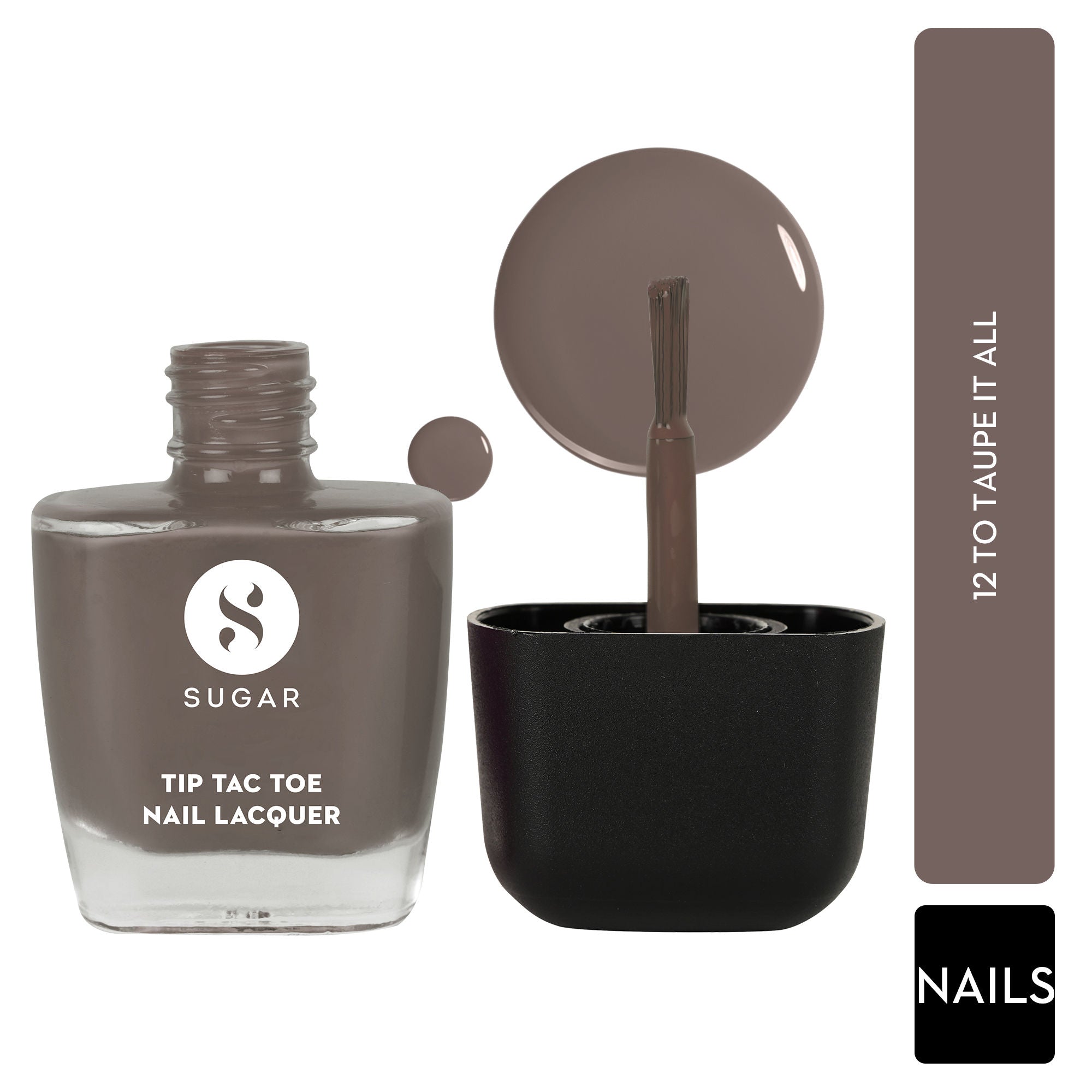 Tip Tac Toe Nail Lacquer Classic - 12 To Taupe It All