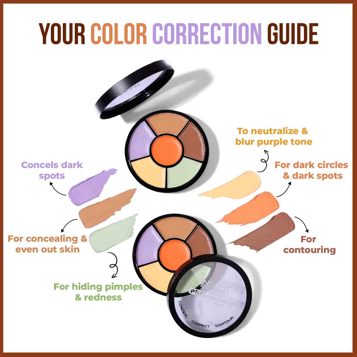 Pro Concealer Palette - Corrector