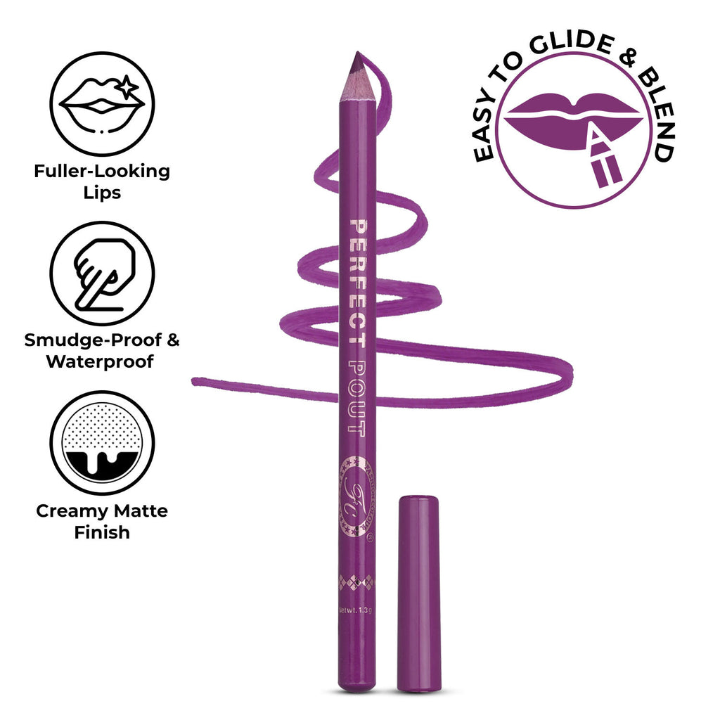 Perfect Pout Matte Lipliner - Purple