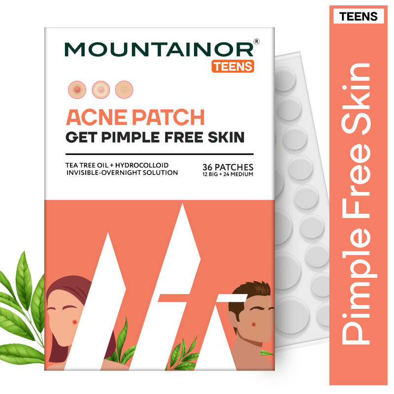 Teen Acne Pimple Patch Strips, Salicylic Acid + Tea Tree Oil Clean & Clear Spot Corrector