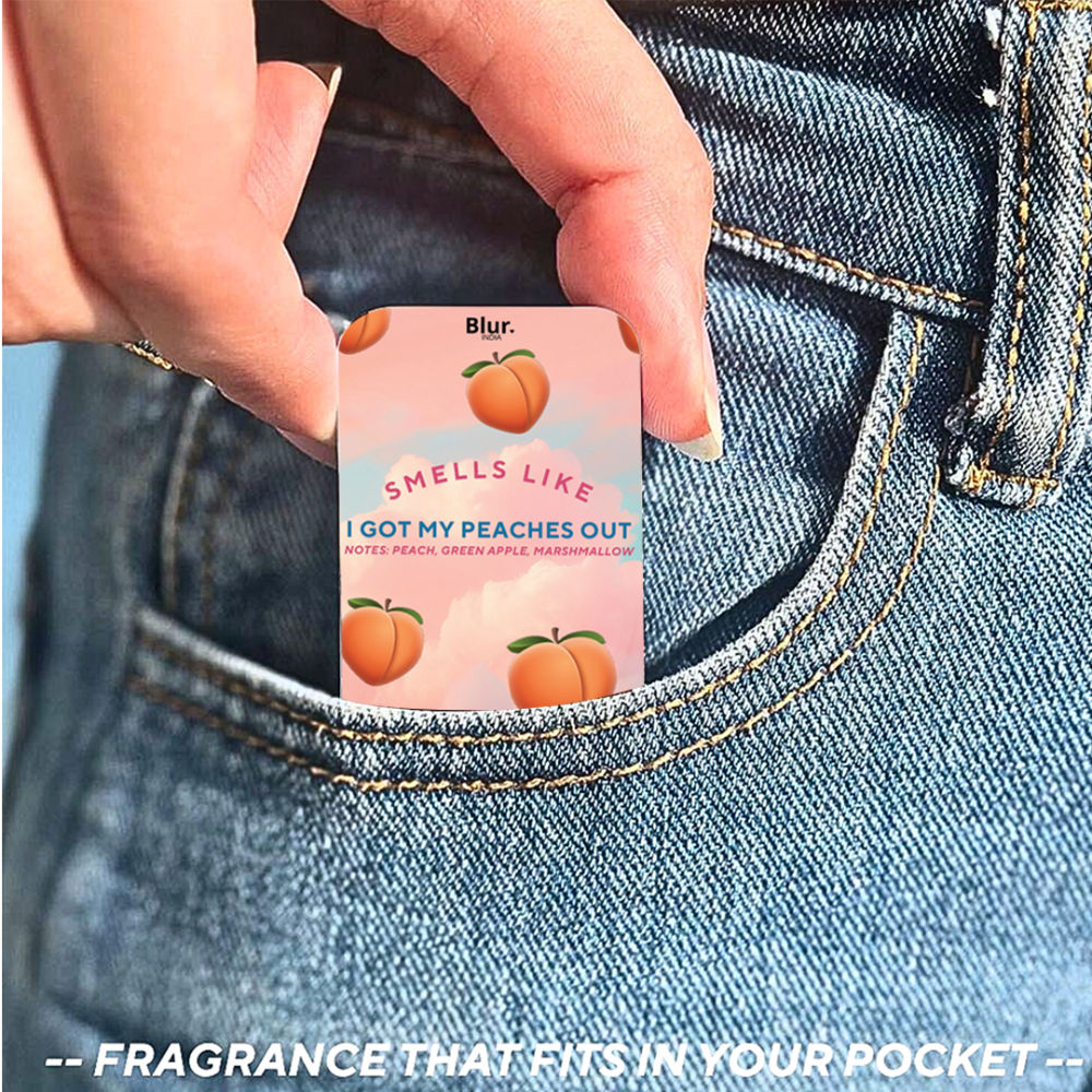 BLUR India Smells Like I Got My Peaches Out Solid Perfume